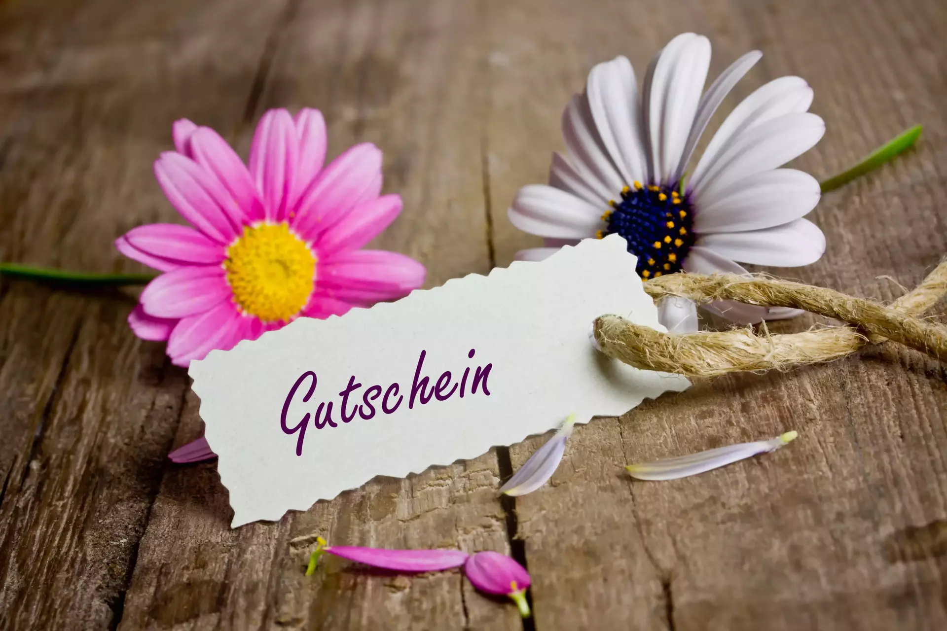 Gutschein schenken für ein erlebnis